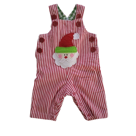 Mud Pie Other - Mud pie Christmas Overalls